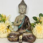 Elegant Buddha Figurine Showpiece: A Harmony of Art and Serenity