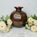 Elegant Glass Vase – 6.5 Inches of Timeless Beauty