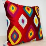 Elegant 16×16 Embroidered Cushion Cover