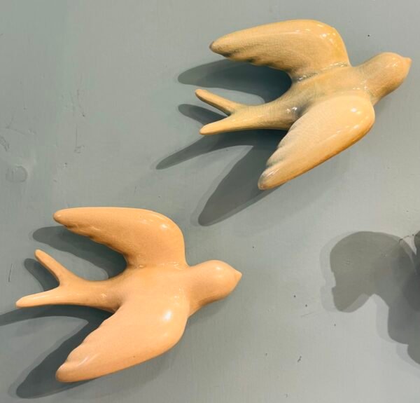 Ceramic Bird Figurines – Symbol of Elegance & Serenity - Small